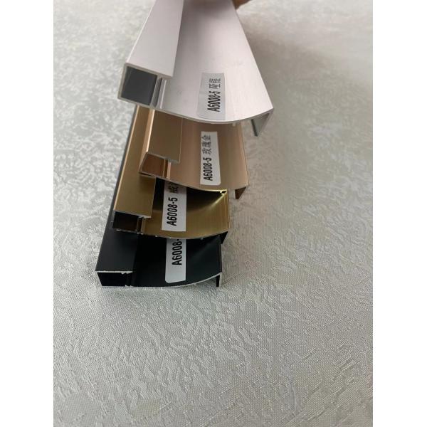 Aluminum Channel Profile Black Baseboard Skirting Board for Floor Wall Cover 2.5 Meters