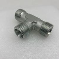 Instalación de tuberías hidráulica del conector hembra del Npt de la camiseta de la rama de la máquina del CNC