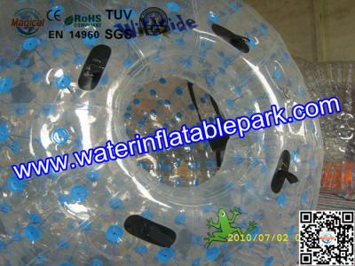 1.0mm PVC Grass Inflatable Zorb Ball / Inflatable Human Hamster Ball , Customized