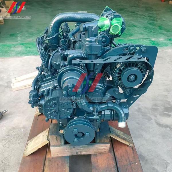 Kubota V1505-T Diesel Engine, Kubota Four-Cylinder Water-Cooled Engine Assembly
