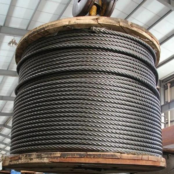 AiSi Standard Steel Core 6x7 FC 6x19 FC Stainless Steel Wire Rope for Durable Lifting