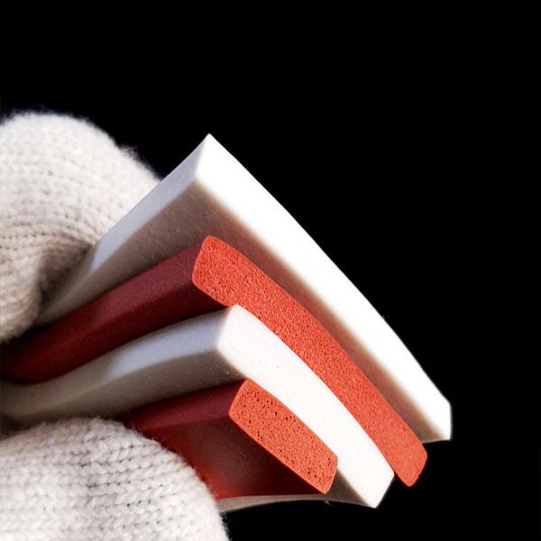 Silicone Rubber Solid Waterproof Anti Slip Round Strip Temperature Range -60- 260C
