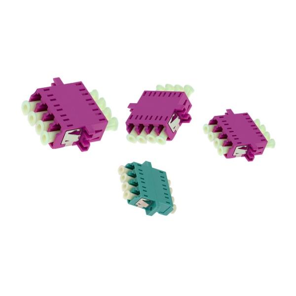 Квадрацикл UPC LC к служить фланцем полному серого цвета режима переходника LC Multi