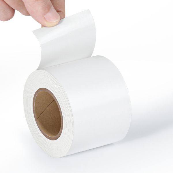 70gsm 75gsm Linerless Thermal Label 58mm for Retail / Warehousing