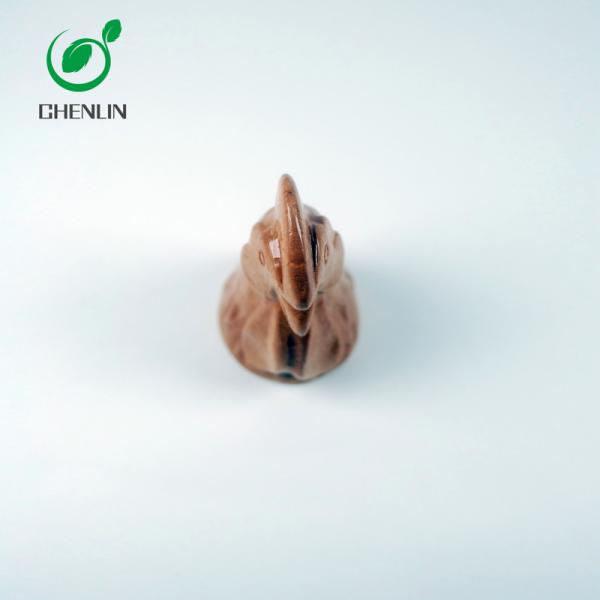 Craft Curved Animal Carved Umbrella Handle Solid Wood Material ISO9001