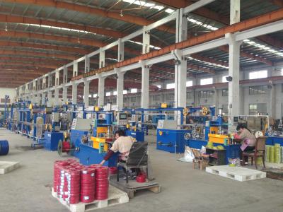 A C.C. tipo de recozimento máquina de 3 fases da extrusão do PVC expulsa fio da construção da BV