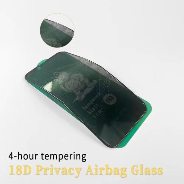 18D Turtle glass  Anti-SPY Airbag screen protector for iPhone 14 pro max OPPO RENO 8 PRO VIVO X80 PRO