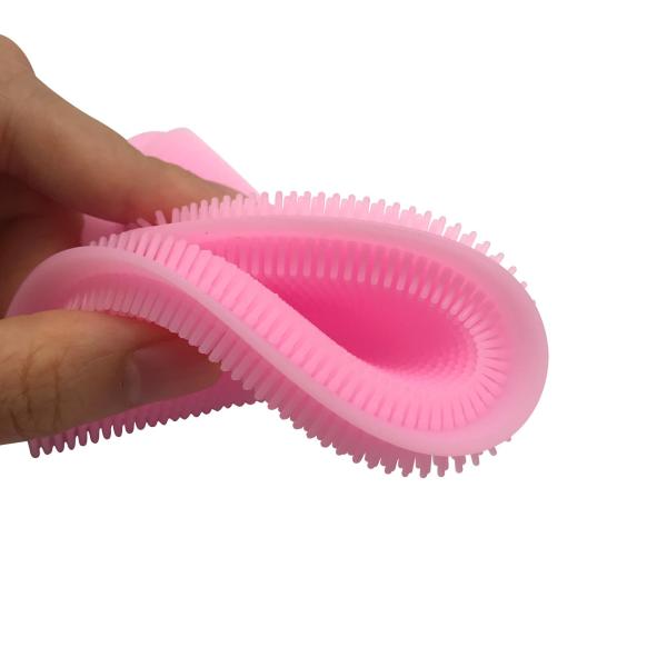 Skin Exfoliator Kitchen Dish Brush 115*115mm For Sensitive And Aging Skin