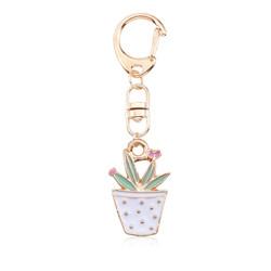Metal Watermelon Key Chain 15cm x 6.5cm x 1.6cm Silk screen printing