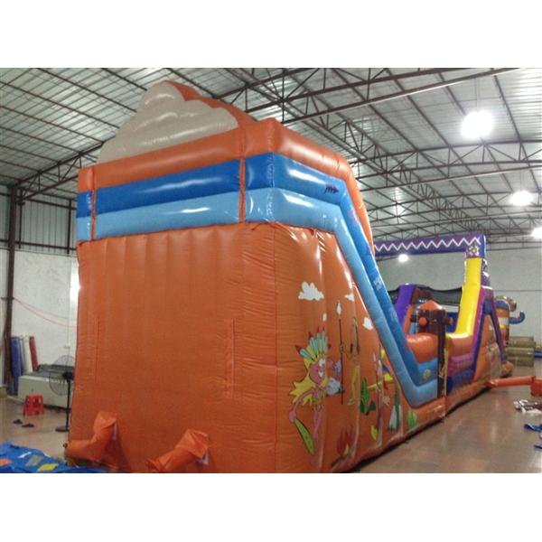 Классические индийские раздувные полосы препятствий, на открытом воздухе раздувные игры спорта