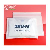 Bolsas de papel de vidrio biodegradables Eco amigable auto sello Bolsas de vidrio reciclables