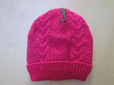 Acrylic Hat for Ladies and Girls--Cross Hawse--Outside and Winter--Double Layer/Fleece Linging--Luxury Hat
