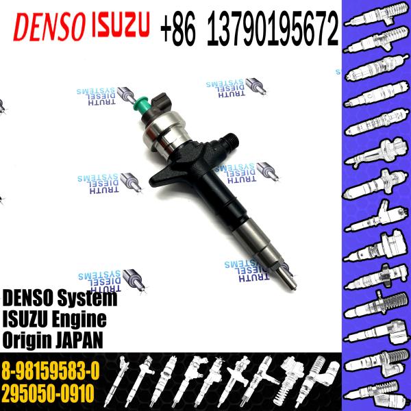 En gros injecteur de gazole 8981595830 8-98159583-0 pour le moteur 295050-0910 2950500910 d'ISUZU 4JK1