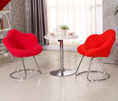 Commercial Modern Metal Chairs , Antique Upholstered Dining Chairs With Metal Legs
