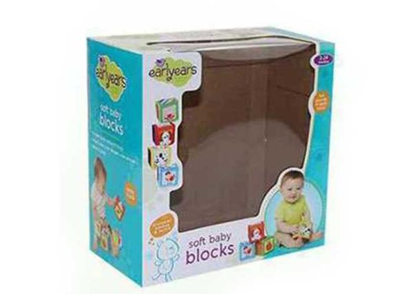 Heavy Duty Product Packaging Custom Printed Corrugated Boxes With Clear Window