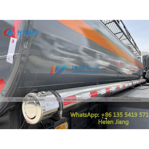 Dongfeng 6x4 13M3 Plastic Lined Acid Chemical Liquid Tank Truck