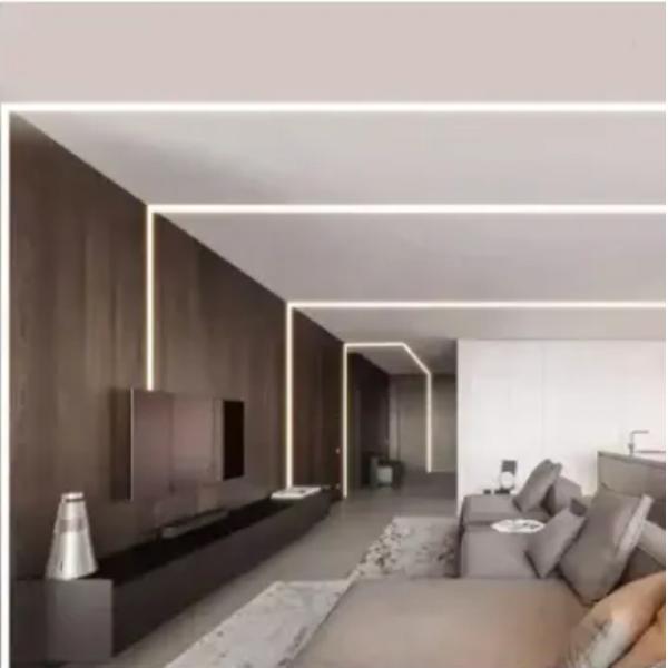 Profile de aluminio anodizante para bandas de aluminio LED