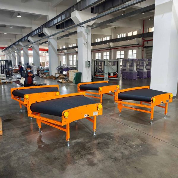 Heavy Load Warehouse Conveyor Belt System 60Kg/M2 For Warehouse Automation