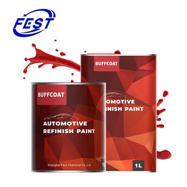 Red Automotive Paint Spray Car Refinish Paint 1.2-1.4mm Gravity Feed
