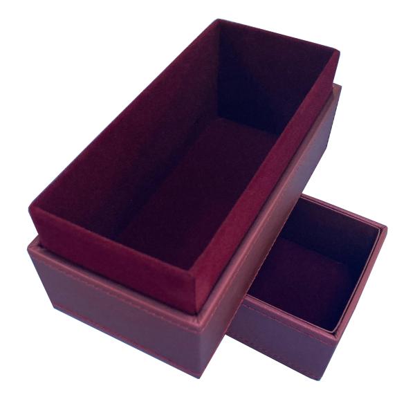 Wholesale Customized Luxury High Quality Satin Fabric Ring/Jewelry/Necklace Packing Box Gift Packaging Box