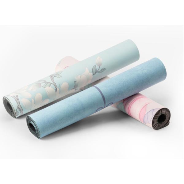 Printing Yoga Mat | Lightweight Foldable Mat Luxury Sweat-Grip for Yoga, Pilates