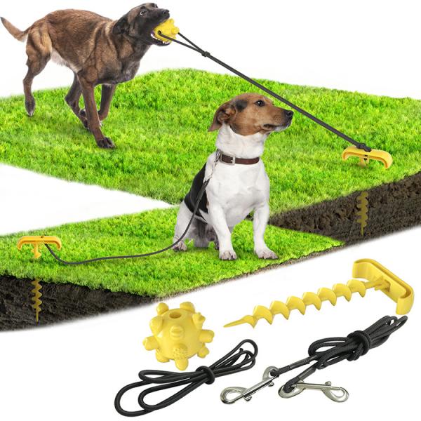 Rope Ball Interactive Puzzle Game Dog Toys Pet Supplies Accessories