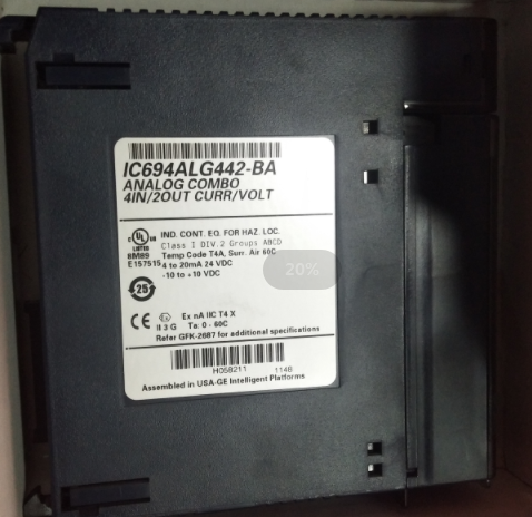 Модуль 4 Inputs/2 комбинации IC694ALG442 RX3i сетноой-аналогов выводит наружу Plc настоящих/напряжения тока Ge Emerson