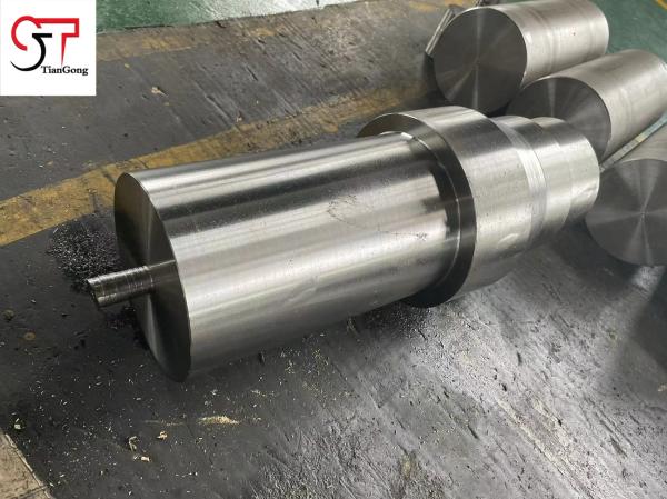 Hydropower Spindle Forged Shaft 42CrMo4 18CrNiMo7-6 Turbine Main Shafts