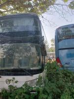 Decker Used Coach Bus Golden dobro Dragon Tourist Bus XML6148 com cama 56seats