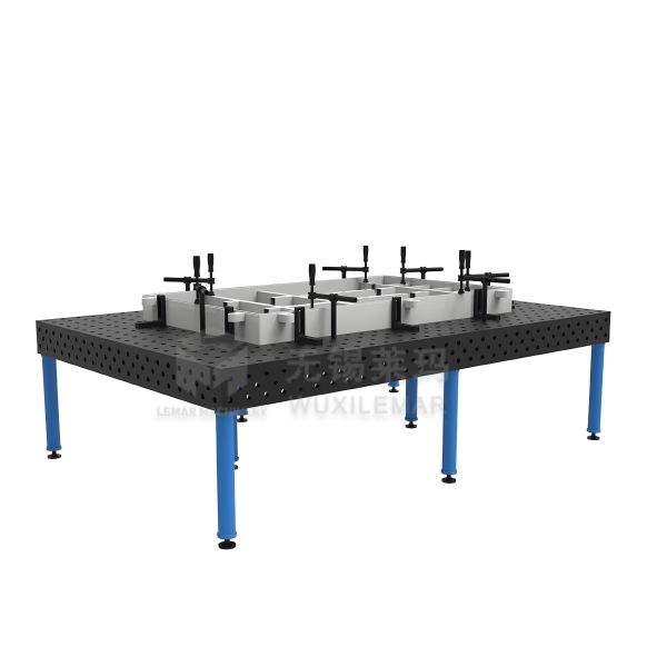 D16 3D Welded Machine Table 5 Sided Precision Surfaces 100mm 150mm