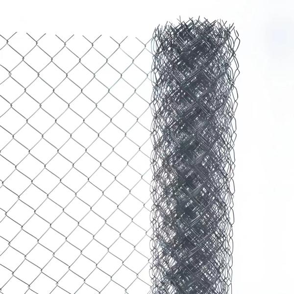 Direct Manufacturer Heavy Duty 1.5-4.5mm diameter Electro Galvanized Chain Link Fence Cyclone Wire Fence For Sale