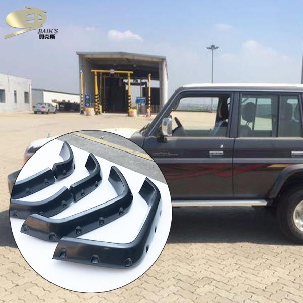 ODM OEM Car Fender Flares Pocket Style For Toyota LC76 77