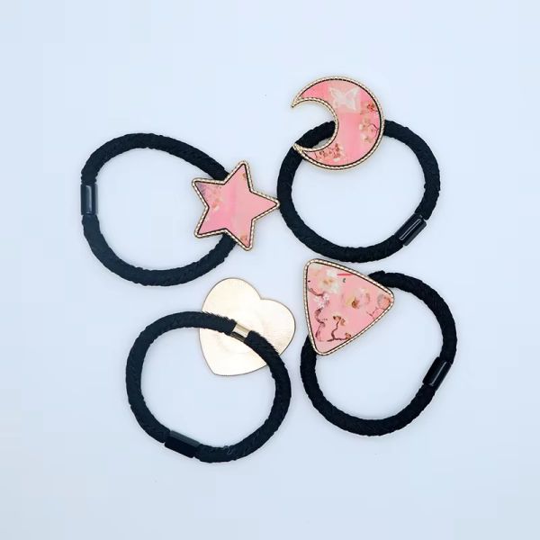 Blank Sublimation Elastic Hair Bands Diy Photo Printing Stretchy Hair Ties