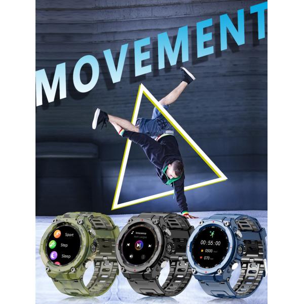 Отслежыватель многоязычное Q998k фитнеса дозора водоустойчивого кровяного давления IP68 умный