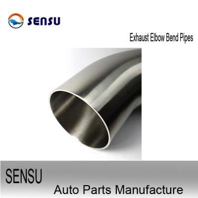 Escape de aço inoxidável BMW Hyundai de 4 polegadas com curvas de 1 a 3 mm de espessura