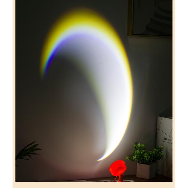 Лампа пола проекции захода солнца СИД RGB дистанционного управления для домашнего украшения