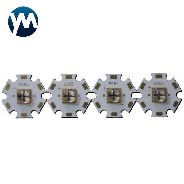УЛЬТРАФИОЛЕТОВОЕ СИД 10W обломока 6565 СИД SMD УЛЬТРАФИОЛЕТОВОЕ леча электрофонарь СИД плиты 20mm шестиугольный