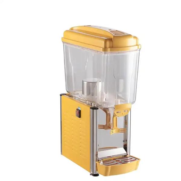 Желтый 12L распределитель холодных напитков распределитель соков из нержавеющей стали