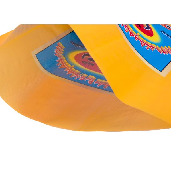 Flexible and High Strength Rice Packaging Bags PP Woven Bags with Leak Holes