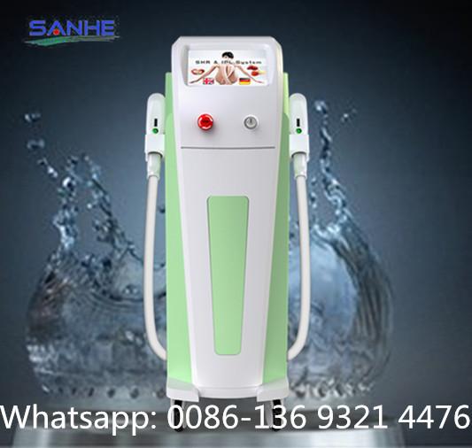 2016 professional SHR/IPL/E-light multifunction clinic beauty machine for acne dark spot