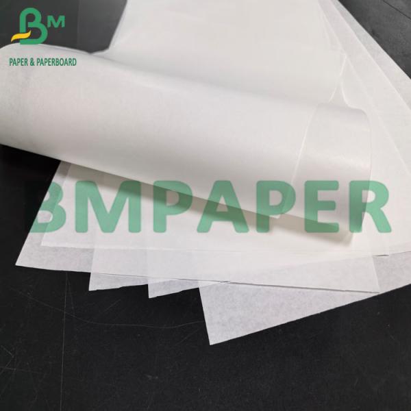 45g White Greaseproof Food Grade Waxed Wrapping Paper Burger Packing Paper 45 г Белая жиронепроницаемая упаковочная бумага для пищевых продуктов