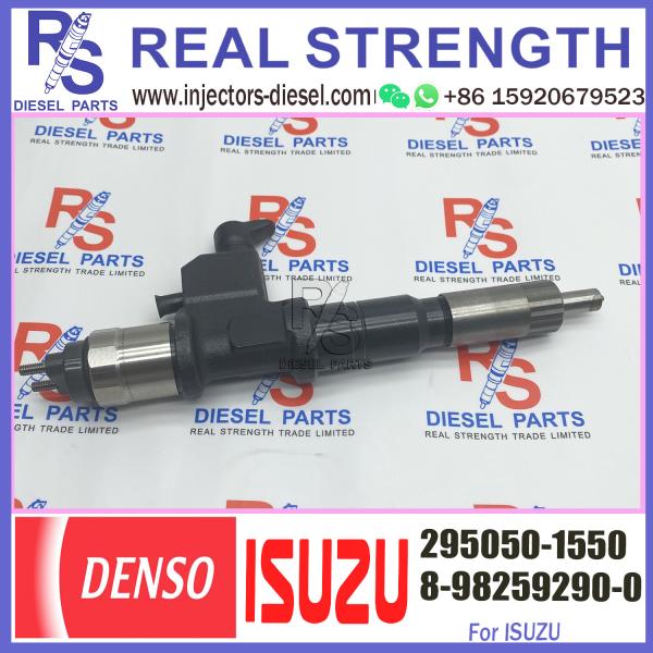 quality electric installation 295050-1550/295050-2900 injector/for Isuzu 8982592900 injector 295050-1550