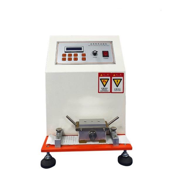 Laboratory Ink Rub Tester Ink Decolorization Tester Color Fastness Tester Film Testing Equipment Film Testing Equipment