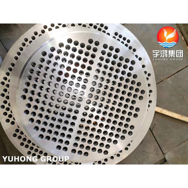 ПОДГОНЯННЫЙ CS TUBESHEET SA266 GR.2 ВЫКОВАЛ ТИП ДЛЯ ТЕПЛООБМЕННОГО АППАРАТА