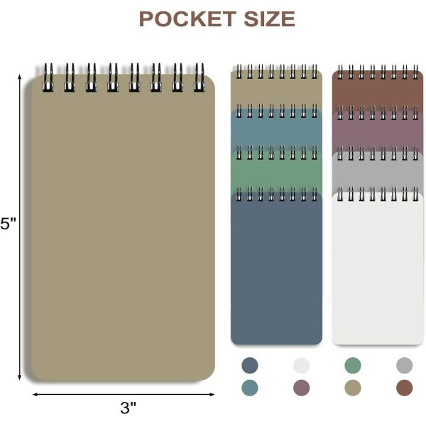Customize Services Small Cute Mini Pocket Notebook Travel Journals for Students