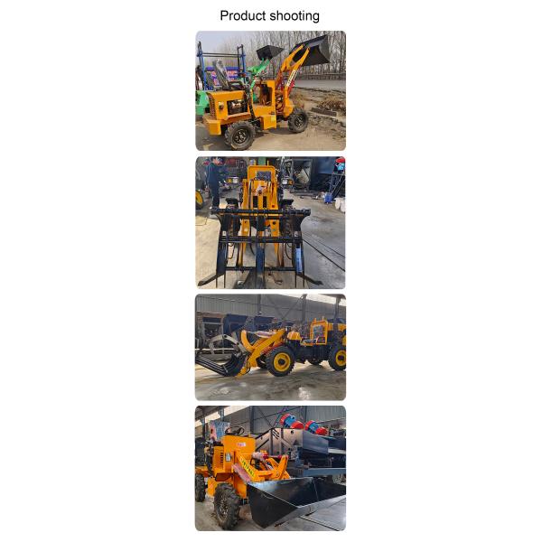 Hydraulic Pump None Wheel Loader Diesel Compact Telescopic Loader with Light Loader