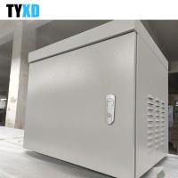 IP54 Outdoor 8U / 12U Steel Wall Mount Small Network  Rack ODM / OEM cabinet