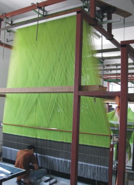 CX870 1344/1152 chicote de fios completo verde de alta qualidade do jacquard do gancho G6200