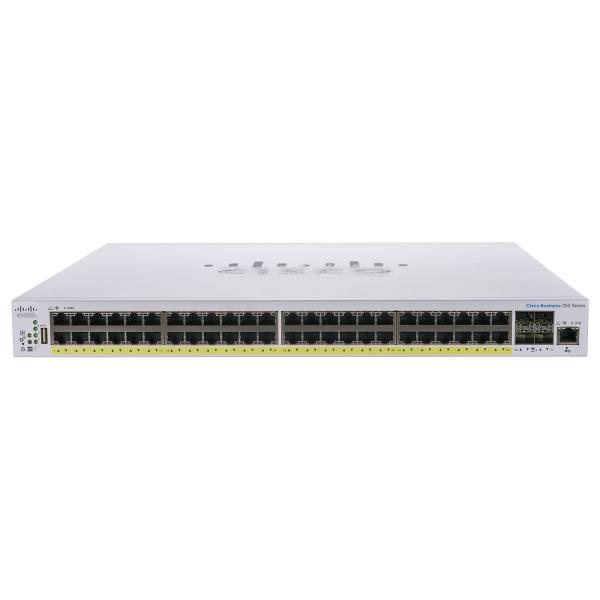 Product CBS350-48P-4G-CN Smart Network Switches with 48 Ports 10/100/1000 PoE and 4x1G SFP