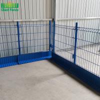 Os painéis revestiram barreiras da proteção de borda da malha 55x200mm para construções concretas e de aço